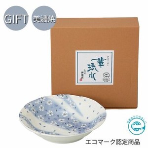Mino ware Side Dish Bowl Gift Blue Made in Japan
