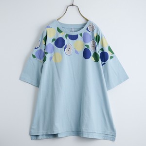 emago T-shirt Apple Printed Fruits NEW 2024 Spring/Summer