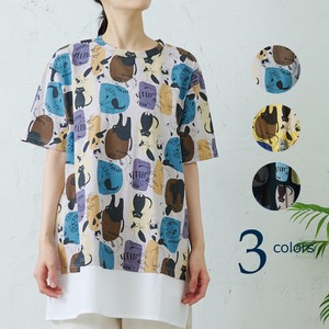 emago Tunic Animals Spring/Summer Flower Embroidery