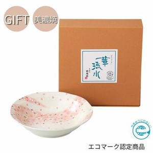 Mino ware Side Dish Bowl Gift Pink Made in Japan