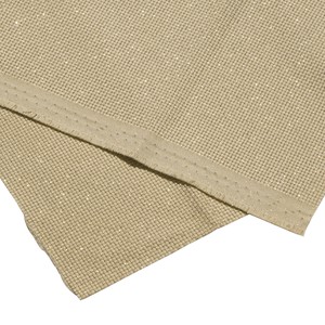 COSMO（コスモ）刺しゅう布　ラメジャバクロス　55目　反物  (ナチュラルベージュ／ゴールド)