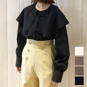 Button Shirt/Blouse Collar Blouse Autumn/Winter 2023