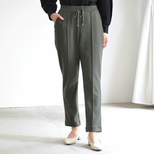 Full-Length Pant Velour Tapered Pants Georgette