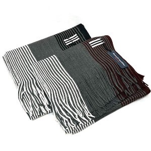 Thick Scarf Scarf Stripe 3-colors