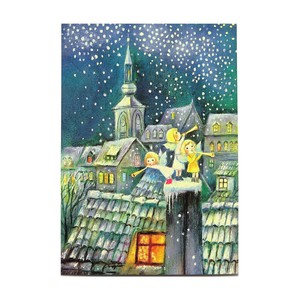 クリスマス ポストカード 輸入カード EU製 欧州各都市のクリスマスシリーズ ”ベルリン"