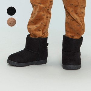 Shearling Boots Plain Color Water-Repellent Unisex Simple