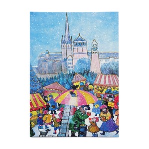 クリスマス ポストカード 輸入カード EU製 欧州各都市のクリスマスマーケットシリーズ ”デュッセルドルフ"