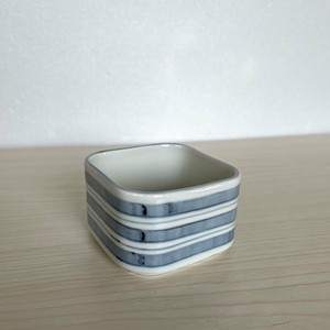 Side Dish Bowl Blue Arita ware Stripe Made in Japan