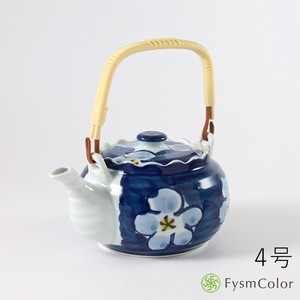 波佐見焼　大梅　4号土瓶　茶こし付き　手描き　日本製