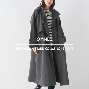 Coat Long Coat Stand-up Collar