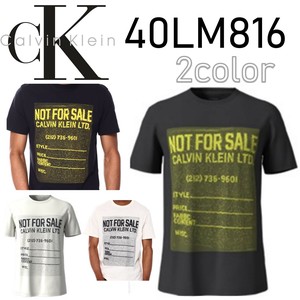 CALVIN KLEIN(カルバンクライン) Tシャツ 40LM816