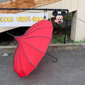 雨伞 红色
