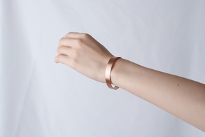 金手链 新商品 手镯 1cm 日本制造