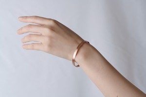 Gold Bracelet Bangle 0.5cm Made in Japan