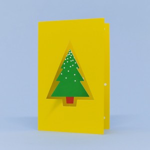 Greeting Card Christmas Tree card