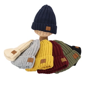 Beanie Ribbed Patch Autumn/Winter
