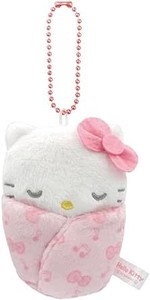 Key Ring Swaddle Mascot Hello Kitty Sanrio Characters