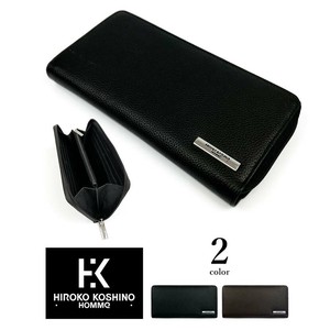 Long Wallet Round Fastener 2-colors