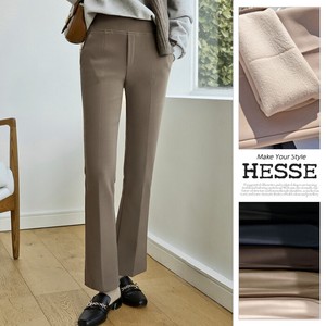 Full-Length Pant Brushed Lining Straight Line 5-colors