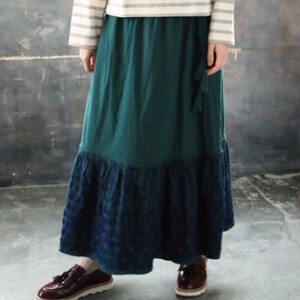Skirt Long Skirt Embroidered