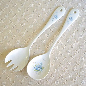 Enamel Spoon Bird Made in Japan