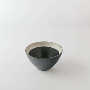 Mino ware Donburi Bowl black 11cm Made in Japan