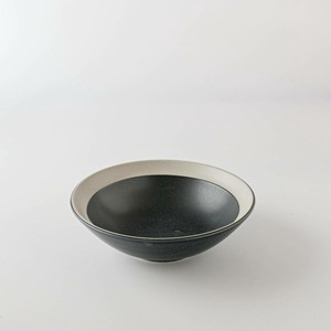 Mino ware Donburi Bowl black Western Tableware 14.5cm Made in Japan