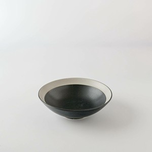 Mino ware Donburi Bowl black Western Tableware 12.5cm Made in Japan