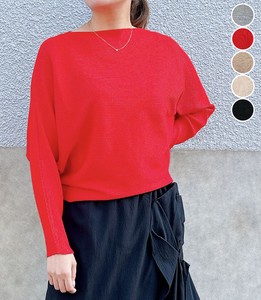 Sweater/Knitwear Dolman Sleeve Knit Tops 2023 New