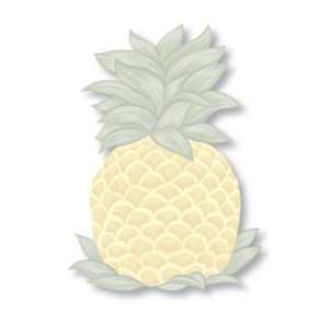 Sticky Notes Pineapple Die-cut