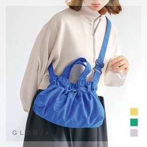 【春夏即納】ナイロン　ドローストリング2WAYショルダー　レディース　バッグ　ショルダーバッグ