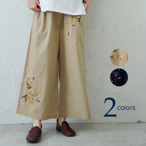 emago Full-Length Pant Spring/Summer Cotton Linen Embroidered