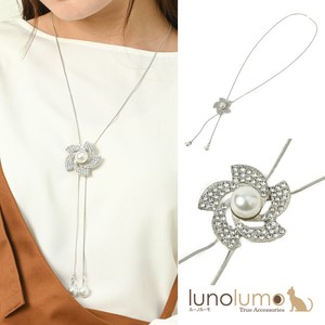 Necklace/Pendant Pearl Necklace Flower Rhinestone Ladies'