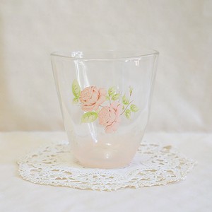 Cup/Tumbler Bird Rose Knickknacks Made in Japan