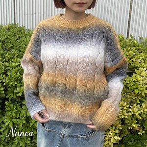 Sweater/Knitwear Pullover Knitted Gradation