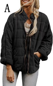 Jacket Plain Color Long Sleeves Outerwear Ladies' Autumn/Winter