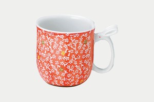 Mug Red Porcelain Arita ware Made in Japan