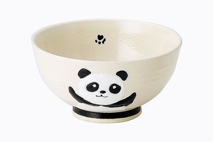 Hasami ware Rice Bowl Pottery Panda Made in Japan