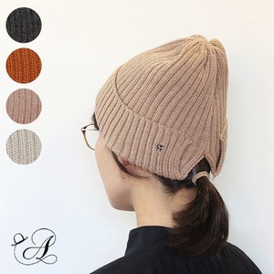 Back Slit Knit Cap　バックスリットニット帽　「2023秋冬新作」