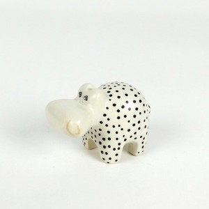 【再入荷】ソープストーン ナチュラル動物 小 カバ