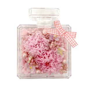 パフュームドルチェ フルール ピンク プリザーブドフラワー カーネーション 香水 ギフト プレゼント 母の日