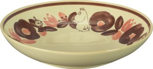 Donburi Bowl Moomin Brown Retro Vintage 21cm