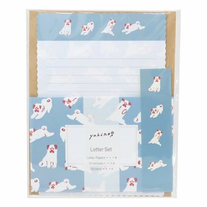 【レターセット】yukino ダイカットレターセット PUGS