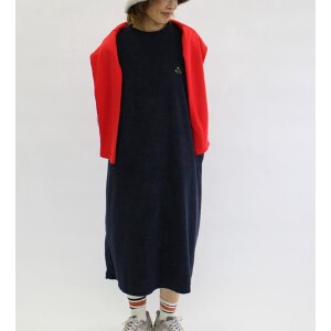 T-shirt High-Neck One-piece Dress Made in Japan