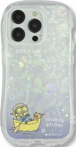 『怪盗グルー/ミニオンズ』シリーズ iPhone 15 Pro 対応 クリスタルクリアケースぷかぷか MINI-467B
