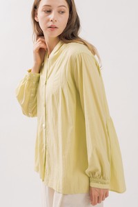 Button Shirt/Blouse Back Tiered 2024 Spring/Summer