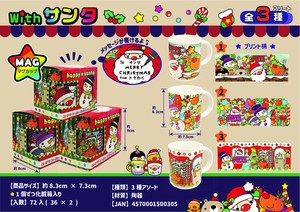 クリスマス！低単価！販促品や景品に！★Withサンタマグカップ★