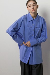 Button Shirt/Blouse Pintucked Design