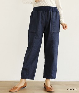Full-Length Pant Brushed Lining Denim Pants Made in Japan