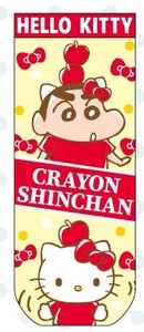 Pre-order Socks Jacquard Crayon Shin-chan Hello Kitty Socks